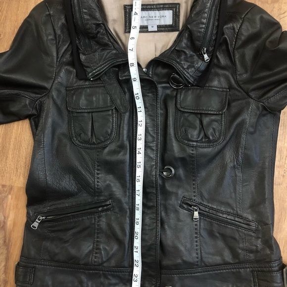 Marc New York Leather Jacket - Picture 8 of 9